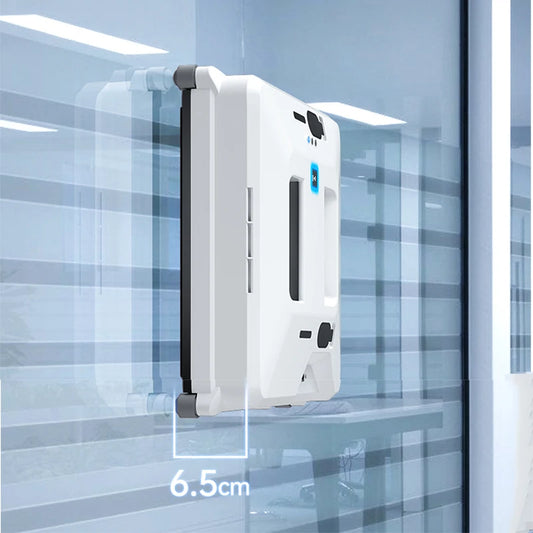 smart window cleaner with dual water spray system