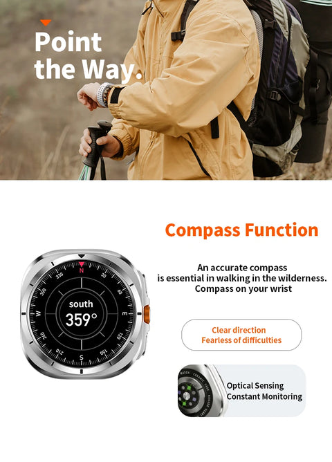 New For Samsung Galaxy Watch Always Display Blood Sugar And GPS