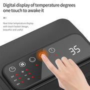 Portable Remote Control Electric PTC Fan Heater Constant Temperature