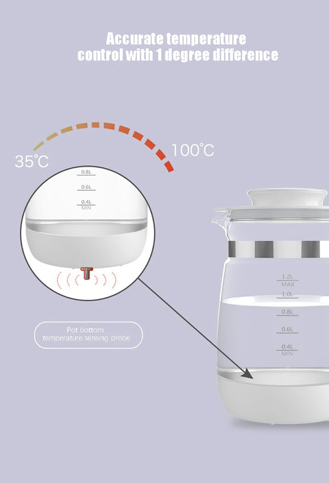 Infant Thermostatic Milk Regulator Baby Kettle Keep Warm 24 Hours