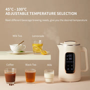 Stainless steel integrated Electric kettle adjustable temperature