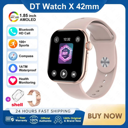 Apple DT Smart Watch X Mini 3D con AI Voice e NFC da 1,85 pollici
