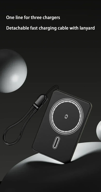 Magnetic Wireless Power Bank 50000mAh PD22.5W Fast Charge