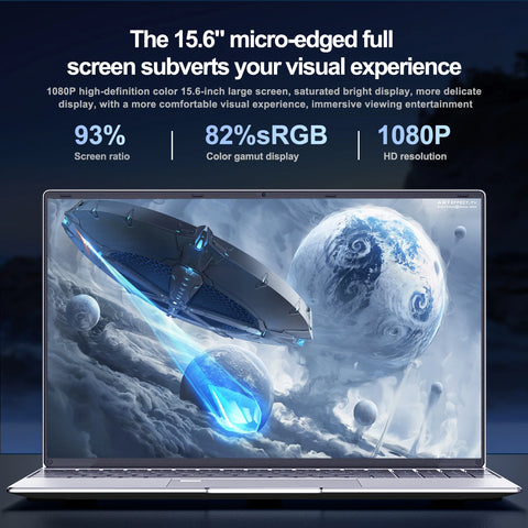 15.6"Laptop Intel Celeron N 5095 Notebook 32 GB RAM Windows 11