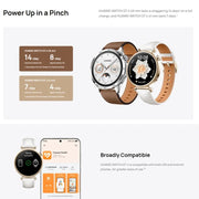 Huawei GT4 Smart Watch Blood Oxygen Monitor Phone Call, Heart Rate, GPS Tracker.