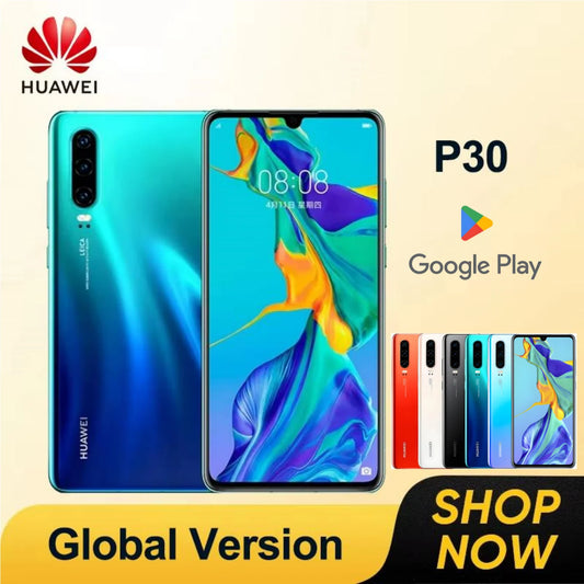HUAWEI P30 Smartphone Android 6.1 inch 40MP+32MP Camera 128GB ROM 4G Network NFC