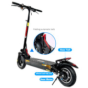 Fordable 2 Wheel Portable Mobility Electric Scooter 800 W For Adult