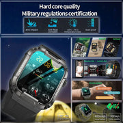 Sports Watches IP68 Waterproof 2.01' Bluetooth Call