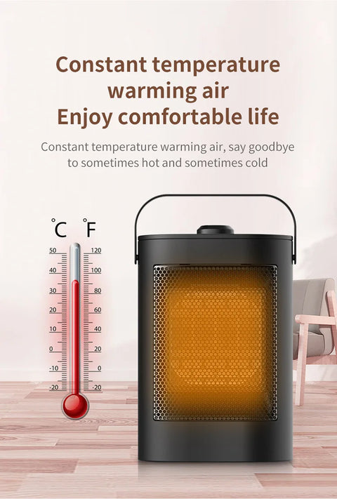 Portable Remote Control Electric PTC Fan Heater Constant Temperature