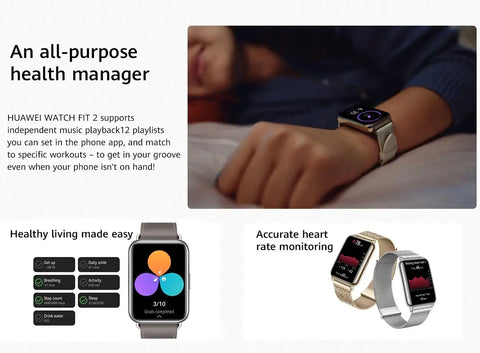 HUAWEI FIT 2 Smartwatch 1.74 Inch AMOLED