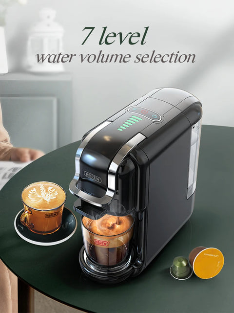 Macchina da caffè a capsule multiple Hibrew 5 in 1 caldo/freddo DG Cappuccino