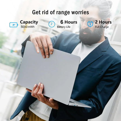 Xiaoran Laptop Computer Windows 11 Pro Intel Celeron N4000 2025 Notebook PC Gamer 12GB DDR4 512GB 1TB SSD 1920*1080 Office Computer PC