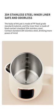 Stainless steel integrated Electric kettle adjustable temperature