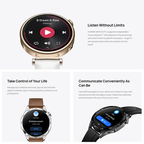 Huawei GT4 Smart Watch Blood Oxygen Monitor Phone Call, Heart Rate, GPS Tracker.