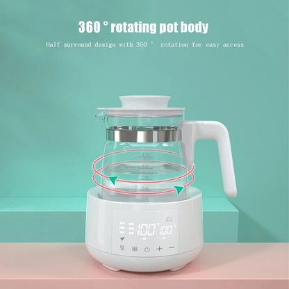 Thermostatic Electric Milk Baby Regulator Kettle Keep Warm 24 Hours With Smart Insulation