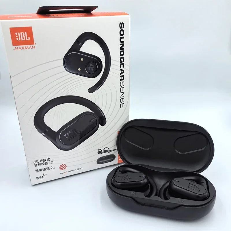 Original JBL Soundgear Sense True Wireless Open-ear Headphones Sports Running Headset Bass Sound Music Earphone HK Version