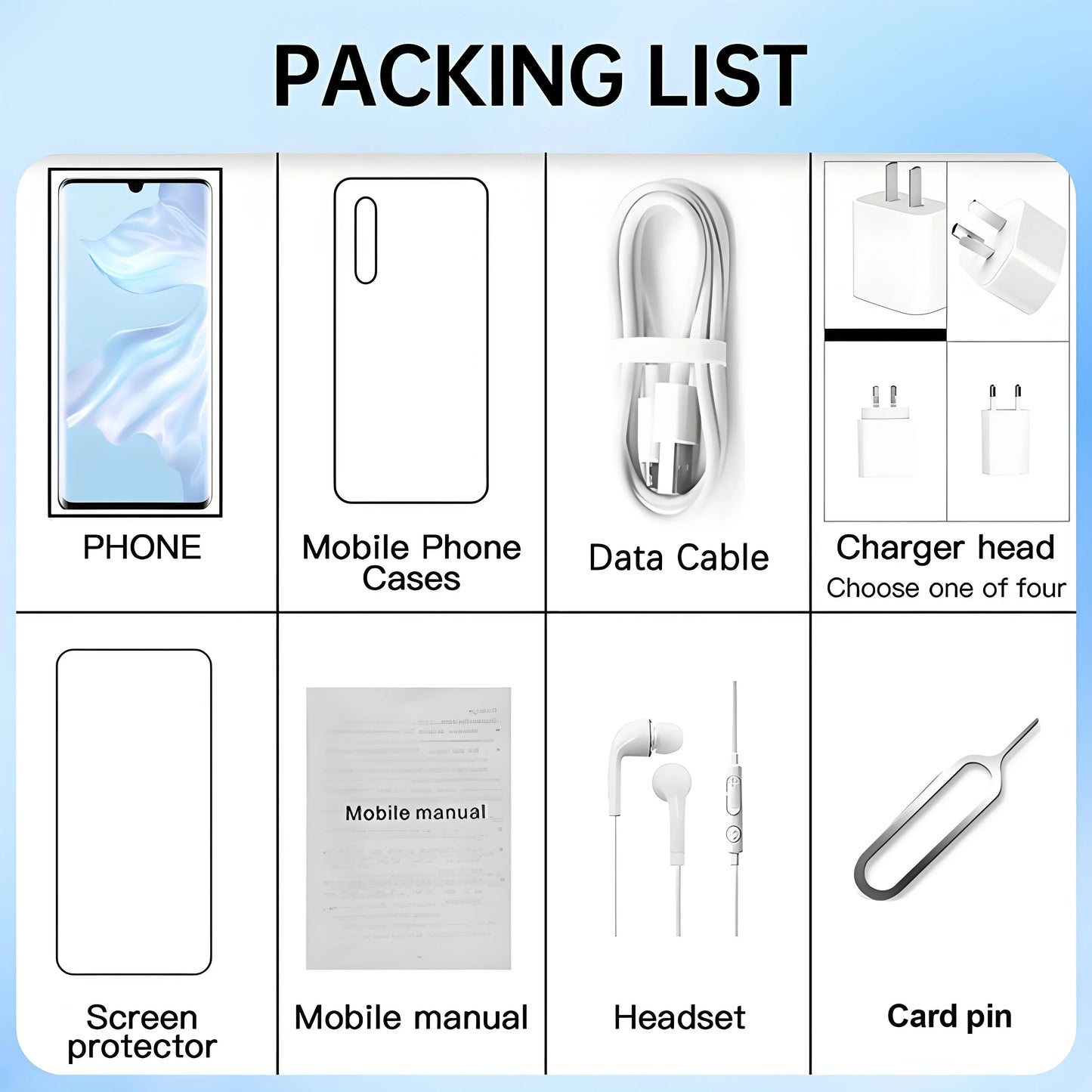 HUAWEI P30 Pro Smartphone Android 5G Network 4200mAh 8GB RAM 256GB ROM 6.47 Inch GPS 4