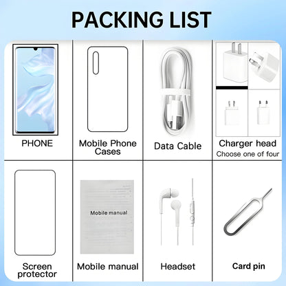 HUAWEI P30 Pro Smartphone Android 5G Network 4200mAh 8GB RAM 256GB ROM 6.47 Inch GPS 4