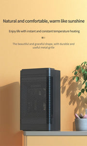 Portable Remote Control Electric PTC Fan Heater Constant Temperature