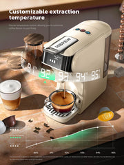 Macchina da caffè a capsule Hibrew 6 in 1 Cappuccino espresso multiplo caldo/freddo