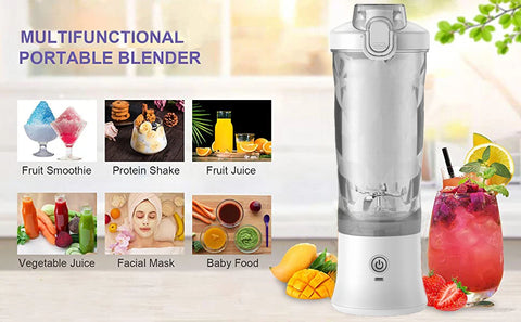 Xiaomi Portable Blender 600ML Electric Juicer Fruit Mixers 4000mAh