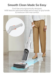 ILIFE W90 Cordless Wireless Wet Dry Smart Mop Washing