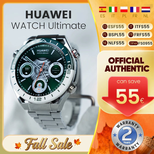 HUAWEI WATCH Ultimate Smartwatch Water Resistance Liquid Metal Sapphire glass 1.5 inch