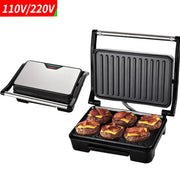 750W Toaster Hamburger Electric Waffle Sandwich Machine Maker