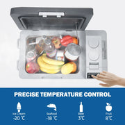 Mini Fridge Portable Small Cooler APP Control Freezer For Camping Home