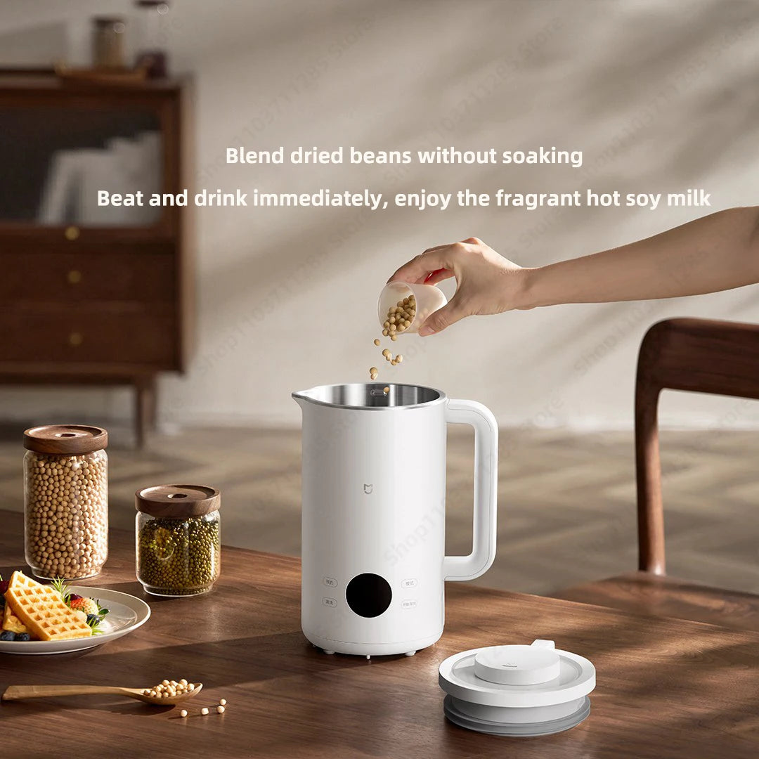 Xiaomi Mijia Soymilk Maker LED Large Screen 12 Hours Appointment With 6 hot cold drink menus