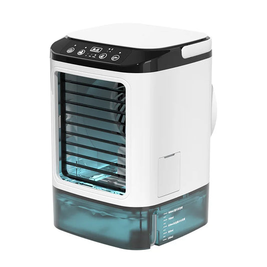 Desktop Air Conditioner Portable Fan Dual Spray Ultrasonic Automation
