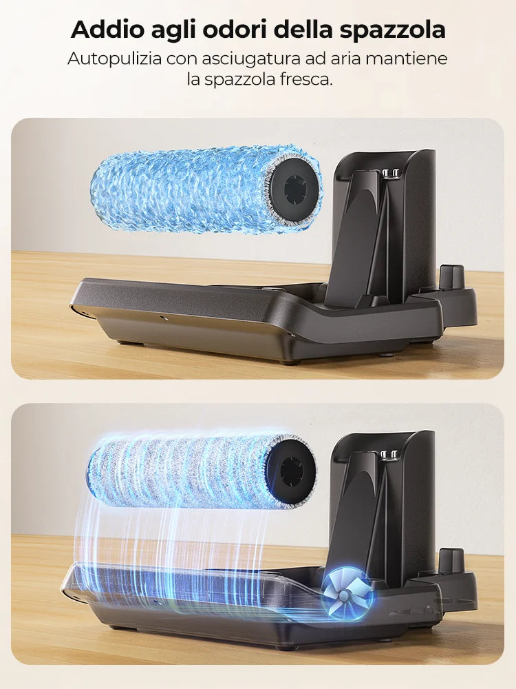 Laresar M5 Cordless Wet Dry Vacuum Cleaner 15000Pa Self-Cleaning