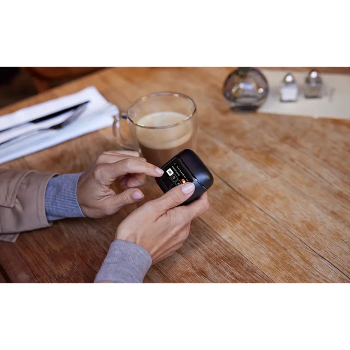 TourPro 2 Noise Cancelling True Wireless Earbuds With Smart Screen Display