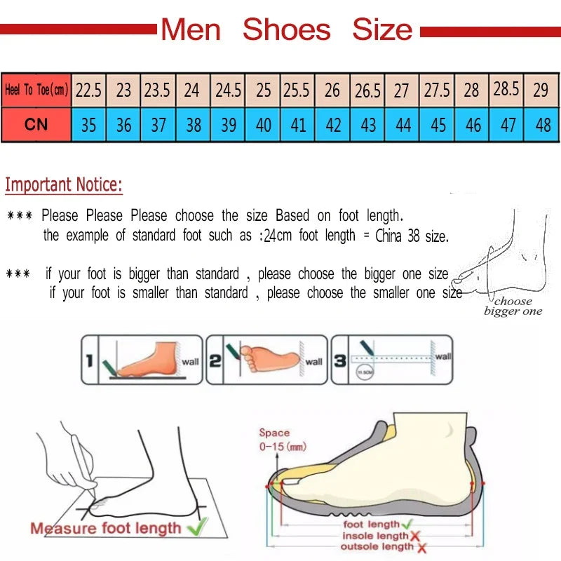 Men Chunky Sneakers Breathable Luxury Casual Sport Shoes