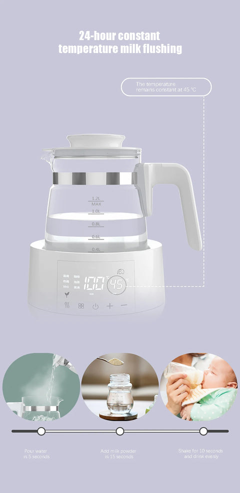 Infant Thermostatic Milk Regulator Baby Kettle Keep Warm 24 Hours