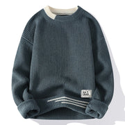 Pullover da uomo girocollo in maglione vintage twist