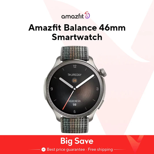 Amazfit Balance Smartwatch 46mm 1.5 Display AMOLED per Android iOS
