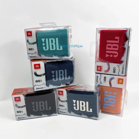 Original JBL GO 3 Wireless Waterproof Portable Bluetooth Speaker