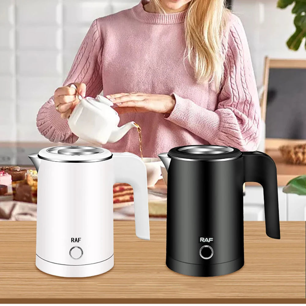 Stainless Steel Portable Electric Kettle Tea, Coffee For Hotel, Family And Trip