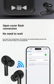 Original Waterproof Bosnok Bluetooth Headset ANC+ENC Earphone