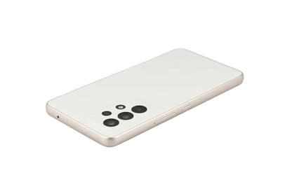 White Samsung Galaxy A53 5G refurbished 6.5 inch smartphone