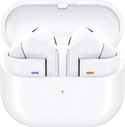 Samsung ANC Bluetooth earbuds white with charging case