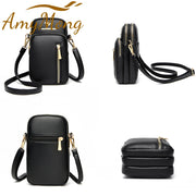 Ladies New Trendy Pu Leather Shoulder Luxury Designer Bags