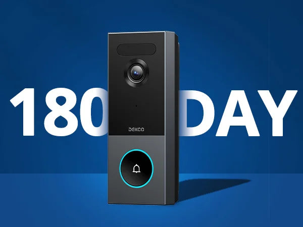 Video Doorbell Camera Wireless WiFi PIR Motion Detection Alexa 5MP