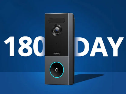 Video Doorbell Camera Wireless WiFi PIR Motion Detection Alexa 5MP