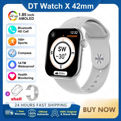 Apple DT Smart Watch X Mini 3D con AI Voice e NFC da 1,85 pollici