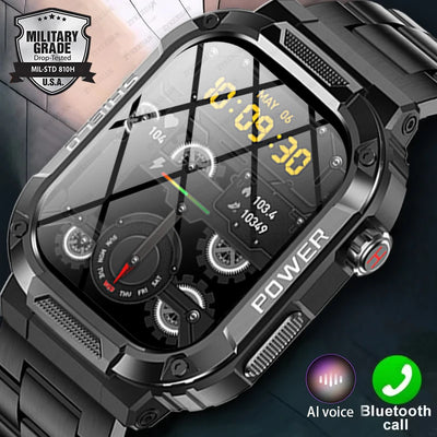 Sports Watches IP68 Waterproof 2.01' Bluetooth Call