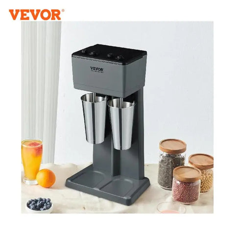 VEVOR Milkshake Mixer Machine Double Head Stainless Steel