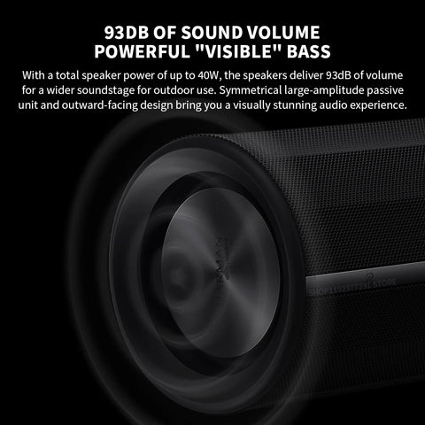 New Xiaomi Bluetooth Speaker ASM02A  40W Battery life