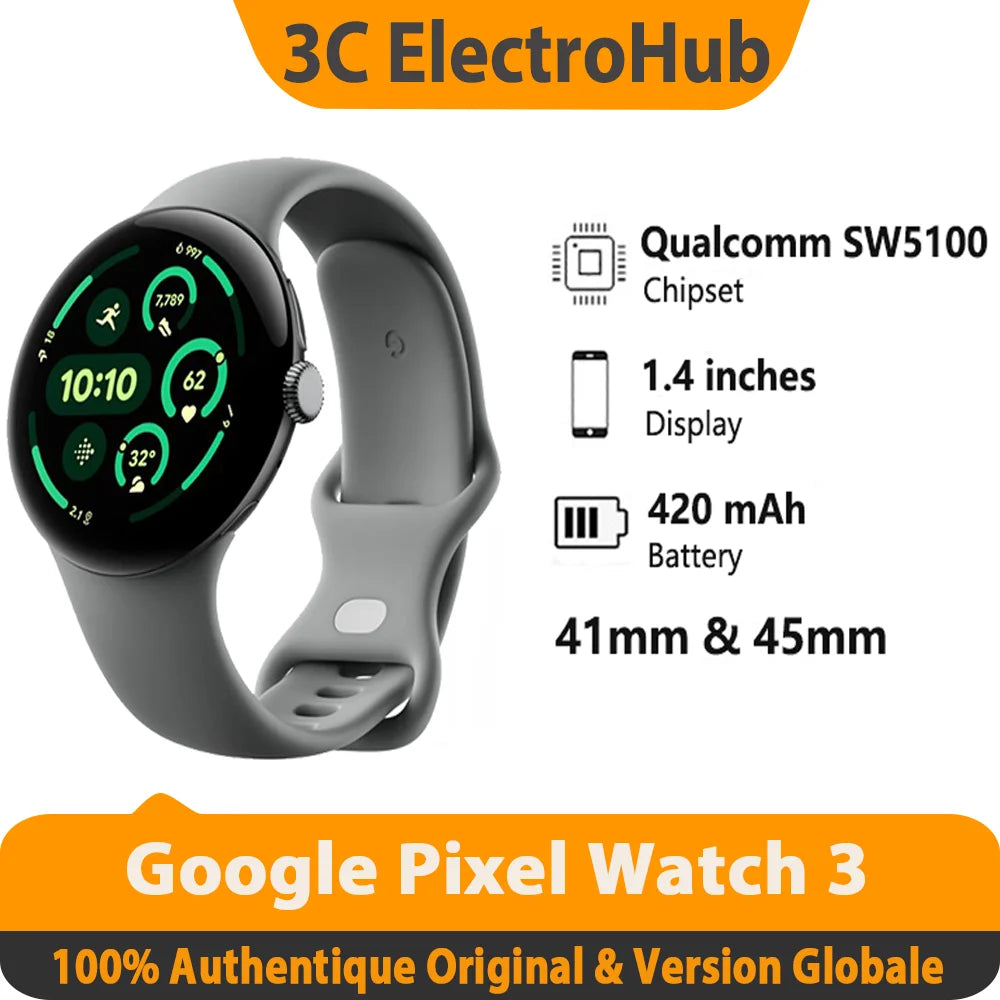 Google Pixel Smartwatch 3 Wi-Fi/LTE version (41 and 45mm)